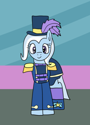 Size: 1152x1600 | Tagged: safe, artist:platinumdrop, derpibooru import, trixie, pony, better together, equestria girls, street magic with trixie, equestria girls ponified, missing horn, ponified, request, scene interpretation