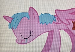 Size: 750x526 | Tagged: safe, artist:whistle blossom, derpibooru import, cozy glow, alicorn, pony, alicornified, base used, cozycorn, crying, eyes closed, female, mare, older, older cozy glow, race swap, sad, show accurate, solo