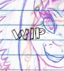 Size: 268x298 | Tagged: safe, artist:twin-fan, derpibooru import, oc, oc only, pony, bust, ear piercing, female, grin, lineart, lined paper, mare, piercing, smiling, solo, traditional art, wip