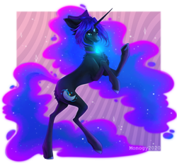 Size: 3000x2772 | Tagged: safe, artist:monogy, derpibooru import, oc, oc:luminescence, pony, unicorn, female, high res, mare, solo