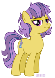 Size: 847x1200 | Tagged: safe, artist:jennieoo, derpibooru import, oc, oc only, oc:shale blush, earth pony, pony, female, looking at you, mare, simple background, solo, transparent background, vector