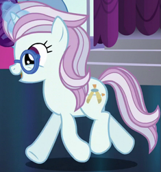 Size: 665x706 | Tagged: safe, derpibooru import, screencap, north point, pony, unicorn, canterlot boutique, cropped, female, glasses, magic, mare, telekinesis