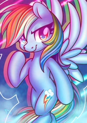 Size: 1600x2264 | Tagged: safe, artist:musicfirewind, derpibooru import, rainbow dash, pegasus, pony, solo