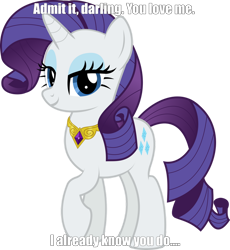 Size: 858x931 | Tagged: safe, derpibooru import, rarity, pony, unicorn, caption, cute, darling, element of generosity, elements of harmony, jewelry, looking at you, meme, necklace, one hoof raised, rarara, raribetes, simple background, smiling, text, transparent background, truth, vector