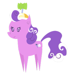 Size: 627x627 | Tagged: safe, artist:thebenalpha, derpibooru import, screwball, earth pony, pony, hat, pointy ponies, propeller hat, simple background, solo, swirly eyes, transparent background