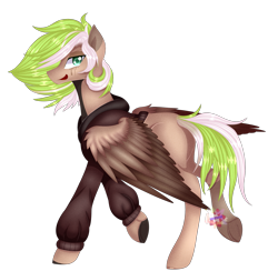 Size: 1943x1898 | Tagged: safe, artist:naezithania, derpibooru import, oc, pegasus, pony, clothes, hoodie, simple background, solo, transparent background