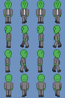 Size: 128x192 | Tagged: safe, artist:scraggleman, derpibooru import, oc, oc:anon, human, clothes, pixel art, sprite sheet, suit