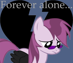 Size: 800x699 | Tagged: safe, derpibooru import, oc, oc:soulless pinkamena, pegasus, pony, depressed, fading, heartbreak, lonely, male, sad, solo, unloved, unwanted