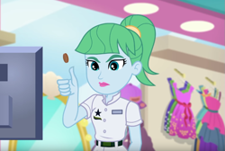 Size: 939x630 | Tagged: safe, derpibooru import, screencap, better together, equestria girls, spring breakdown, coin, cruise crew, cruise ship, money, sweet smoothie