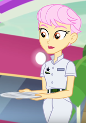 Size: 398x568 | Tagged: safe, derpibooru import, screencap, better together, equestria girls, spring breakdown, cruise crew, cruise ship, unnamed character, unnamed human