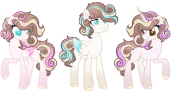 Size: 1024x567 | Tagged: safe, artist:ninjagobrony287, derpibooru import, oc, oc only, oc:emmet varry, oc:frosted flurry, oc:sweet valor, pegasus, pony, unicorn, base used, brother and sister, colored pupils, colored wings, colored wingtips, ear fluff, female, freckles, male, mare, next generation, offspring, parent:pound cake, parent:princess flurry heart, parents:poundflurry, siblings, simple background, stallion, transparent background
