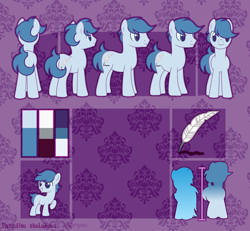 Size: 4000x3700 | Tagged: artist needed, safe, derpibooru import, oc, oc:blue quill, earth pony, pony, chart