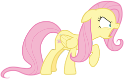 Size: 10900x7000 | Tagged: safe, artist:tardifice, derpibooru import, fluttershy, pegasus, pony, sounds of silence, absurd resolution, simple background, solo, transparent background, vector