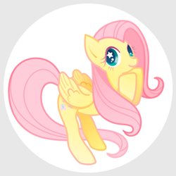 Size: 1200x1200 | Tagged: safe, artist:boon_9, derpibooru import, fluttershy, pegasus, pony, cute, shyabetes, solo, starry eyes, wingding eyes