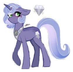 Size: 1265x1251 | Tagged: safe, artist:gallantserver, derpibooru import, oc, oc:diamond sky, pony, unicorn, female, magical lesbian spawn, mare, offspring, parent:maud pie, parent:princess luna, simple background, transparent background