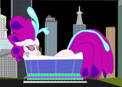 Size: 1280x916 | Tagged: safe, artist:oceanrailroader, derpibooru import, queen novo, seapony (g4), my little pony: the movie, building