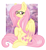 Size: 3190x3456 | Tagged: safe, artist:nightydream, derpibooru import, fluttershy, pegasus, pony, adorkable, alternate eye color, cute, dork, female, glasses, mare, shyabetes, signature, solo