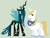 Size: 923x701 | Tagged: safe, artist:jadethepegasus, derpibooru import, prince blueblood, queen chrysalis, changeling, changeling queen, bluesalis, female, male, shipping, straight