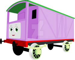 Size: 1280x1021 | Tagged: safe, artist:artthriller94, derpibooru import, spike, equestria girls, brakevan, inanimate tf, not salmon, thomas the tank engine, transformation, wat, why