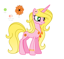 Size: 1261x1157 | Tagged: safe, artist:darbypop1, derpibooru import, oc, oc only, oc:blossom, pony, unicorn, female, flower, flower in hair, mare, simple background, solo, transparent background