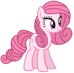 Size: 1048x1041 | Tagged: safe, artist:徐詩珮, derpibooru import, oc, oc only, oc:annisa trihapsari, earth pony, pony, alternate hairstyle, alternate universe, base used, earth pony oc, female, mare, simple background, smiling, solo, transparent background