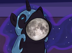 Size: 1136x836 | Tagged: safe, artist:testostepone, derpibooru import, edit, nightmare moon, colored sketch, female, meme, ponified animal photo, pop, pop cat, simple background, solo