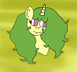 Size: 900x835 | Tagged: safe, artist:gamerpie, derpibooru import, oc, oc only, oc:lemon breeze, pony, bust, portrait, sdolo, simple background