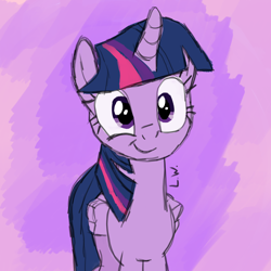 Size: 3840x3840 | Tagged: safe, artist:byteslice, derpibooru import, twilight sparkle, twilight sparkle (alicorn), alicorn, pony, high res, looking at you, solo