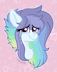 Size: 1500x1900 | Tagged: safe, artist:pink-pone, derpibooru import, oc, oc only, pony, bust, crying, female, mare, portrait, solo