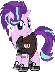 Size: 1593x2053 | Tagged: safe, artist:sketchmcreations, derpibooru import, starlight glimmer, pony, unicorn, alternate hairstyle, clothes, dress, edgelight glimmer, eyeshadow, female, gameloft, gameloft interpretation, looking at you, makeup, mare, sheepish grin, shoes, simple background, smiling, transparent background, vector