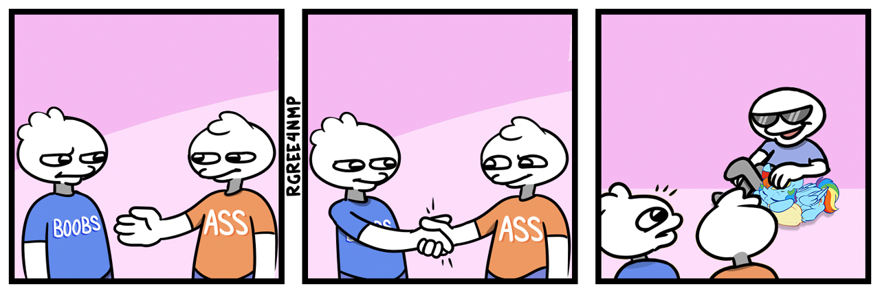 #2733860 - safe, artist:stonetoss, edit, editor:hotkinkajou, rainbow ...