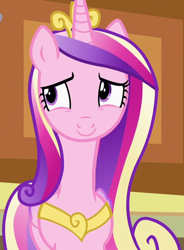 Size: 826x1125 | Tagged: safe, derpibooru import, screencap, princess cadance, alicorn, pony, a flurry of emotions, cadabetes, caddybetes, cropped, cute, cutedance, female, long neck, mare, solo