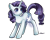 Size: 3070x2480 | Tagged: safe, artist:hikarinohibana, derpibooru import, rarity, butterfly, pony, unicorn, cute, female, high res, looking at something, mare, raribetes, simple background, solo, transparent background
