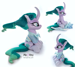 Size: 1500x1357 | Tagged: safe, artist:meplushyou, derpibooru import, mistmane, pony, irl, photo, plushie, solo