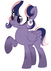 Size: 1751x2436 | Tagged: safe, artist:fcrestnymph, derpibooru import, oc, pegasus, pony, female, mare, simple background, solo, transparent background