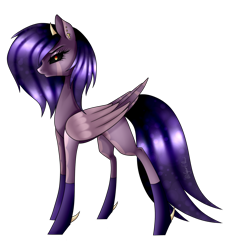 Size: 1114x1200 | Tagged: safe, artist:minelvi, derpibooru import, oc, oc only, pegasus, pony, black sclera, coat markings, eyelashes, pegasus oc, simple background, socks (coat marking), solo, transparent background, wings