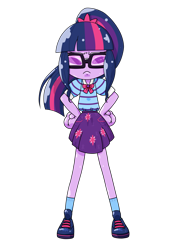 Size: 1668x2224 | Tagged: safe, artist:batipin, derpibooru import, sci-twi, twilight sparkle, equestria girls, hand on hip, looking at you, simple background, solo, sumashi gao, transparent background