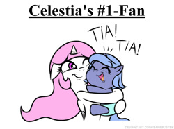 Size: 566x420 | Tagged: safe, artist:banebuster, derpibooru import, princess celestia, princess luna, alicorn, pony, series:tiny tia, baby, butt touch, cewestia, cute, cutelestia, daaaaaaaaaaaw, diaper, embrace, eyes closed, female, filly, floppy ears, hnnng, holding, holding a pony, hoof on butt, hug, lunabetes, one eye closed, pink-mane celestia, royal sisters, sibling love, simple background, sisterly love, sisters, weapons-grade cute, white background, woona, younger