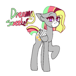 Size: 514x514 | Tagged: safe, artist:raya, derpibooru import, oc, oc only, oc:dreamy sweets, pegasus, pony, simple background, solo, transparent background