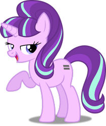 Size: 2244x2672 | Tagged: safe, artist:dashiesparkle, derpibooru import, starlight glimmer, pony, unicorn, equal cutie mark, female, mare, s5 starlight, simple background, solo, transparent background, vector