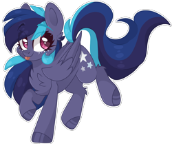 Size: 1996x1668 | Tagged: safe, artist:cinnamontee, derpibooru import, oc, oc:swift star, pegasus, pony, female, mare, simple background, solo, tongue out, transparent background