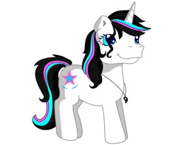 Size: 1080x887 | Tagged: safe, alternate version, artist:rxndxm.artist, derpibooru import, oc, oc only, oc:shooting star, pony, g3, background removed, eyelashes, female, jewelry, mare, necklace, simple background, smiling, white background