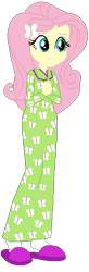 Size: 180x549 | Tagged: safe, alternate version, artist:cartoonmasterv3, derpibooru import, fluttershy, human, equestria girls, rainbow rocks, alternate design, alternate universe, clothes, humanized, long dress, long skirt, nightgown, pajamas, skirt, solo