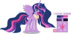 Size: 1280x612 | Tagged: safe, artist:star-gaze-pony, derpibooru import, princess twilight 2.0, twilight sparkle, twilight sparkle (alicorn), alicorn, pony, the last problem, female, mare, simple background, solo, transparent background