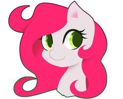 Size: 2721x2204 | Tagged: safe, artist:riariirii2, derpibooru import, oc, oc only, earth pony, pony, bust, earth pony oc, eyelashes, simple background, smiling, solo, transparent background