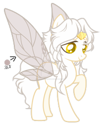 Size: 1280x1571 | Tagged: safe, artist:whiteplumage233, derpibooru import, oc, pony, fairy wings, female, simple background, solo, transparent background, wings