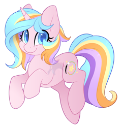 Size: 1329x1382 | Tagged: safe, artist:scarlet-spectrum, derpibooru import, oc, oc only, oc:oofy colorful, pony, unicorn, simple background, solo, transparent background