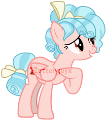 Size: 956x1080 | Tagged: safe, artist:flutterguyx, derpibooru import, cozy glow, pegasus, pony, female, freckles, mare, obtrusive watermark, older, older cozy glow, simple background, solo, transparent background, watermark