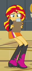 Size: 185x411 | Tagged: safe, derpibooru import, screencap, sunset shimmer, equestria girls, equestria girls (movie), cropped, solo