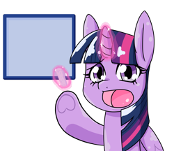 Size: 740x640 | Tagged: safe, artist:batipin, derpibooru import, twilight sparkle, twilight sparkle (alicorn), alicorn, glowing horn, horn, magic, open mouth, simple background, solo, telekinesis, template, transparent background